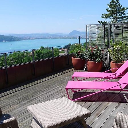 Le Clos Du Lac - Location De Chambres Veyrier-du-Lac Eksteriør bilde