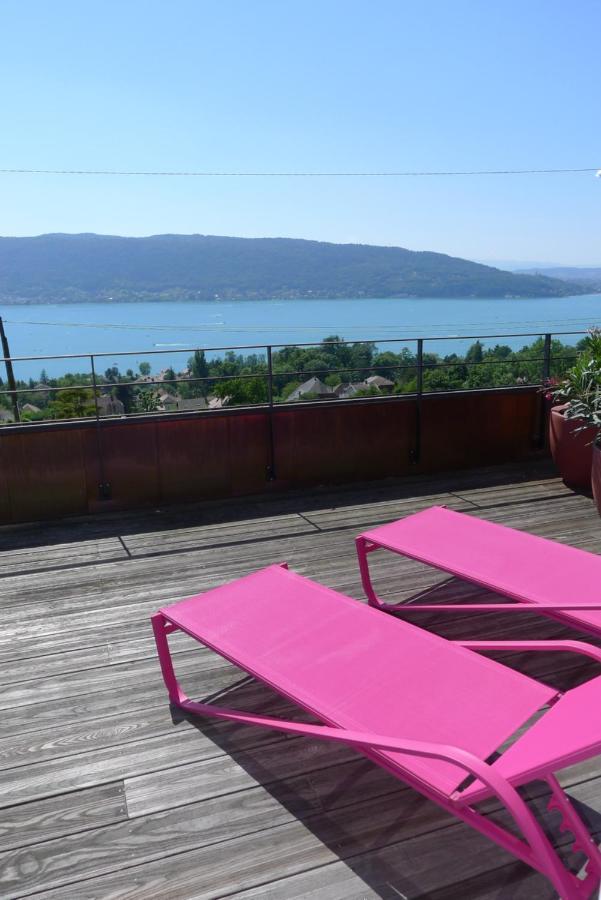 Le Clos Du Lac - Location De Chambres Veyrier-du-Lac Eksteriør bilde